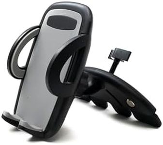 System-S Car Universal CD Slot Mount Holder, Mount (Approximately 70 mm - 95 mm), for Mobile Phones, Smartphones, SAT NAV, GPS