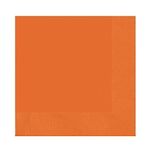 Amscan International Beverage Napkins (Orange Pl)