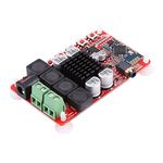 TDA7492 50w x2 Digital Dual Channel Amplifier Module Stereo AMP Board with CSR8635 Bluetooth V4.0 Reveiver and Microphone