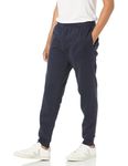 Amazon Essentials Men's Fleece Jogger Bottom, Navy, M