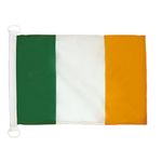 Ireland NAUTICAL Flag 18'' x 12'' - Irish flags 30 x 45 cm - Banner 12x18 in for boat - AZ FLAG