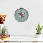 Home Centre Casablanca Modern Glass Wall Clock - 30cm