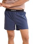 DAMENSCH BREEEZE Men's Ultralight Cotton Inner Boxers-Pack of 1-Ziggy Violet-Small