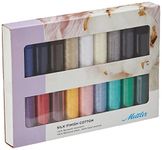 Mettler Silk Finish Cotton Thread Gift Pack 1, Multi-Colour, 2.42 x 12.7 x 18.75 cm