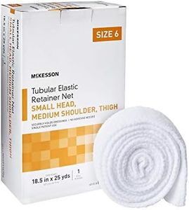 McKesson Tubular Elastic Retainer Net Dressing, Non-Sterile, Small Head, Medium Shoulder, Thigh, Size 6, 18 1/2 in x 25 yd, 1 Count, 1 Pack