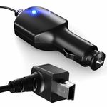 Car Charger Power Cord for Garmin Nuvi GPS, Garmin GPS Power Cord Replacement, Mini USB Charging Cable fit for Garmin Nuvi, Dezl, Drive, DriveSmart, DriveAssist, RV, Zumo (Without Traffic)