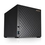 Asustor Drivestor 4 AS1104T - 4 Bay NAS, 1.4GHz Quad Core, 2.5GbE Port, 1GB RAM DDR4, Network Attached Storage, Personal Private Cloud (Diskless)