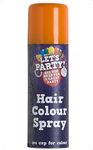 Smiffys Hair Colour Spray, Orange 125ml, Cosmetics and Disguises Fancy Dress, Hair Colour Spray Dress Up Cosmetics & Disguises.