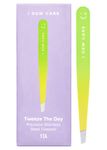 I DEW CARE Tweeze The Day | Precision Slant Tip Multi-functional Stainless Steel 3.8" Tweezers | Professional Beauty Tools | Korean Skincare