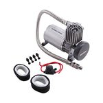 MOFANS 150 PSI Portable Air Compressor Fit for Semi Pickup Trucks 12V Vehicles Car Train Horns For Onboard Kit 1/4" Hose