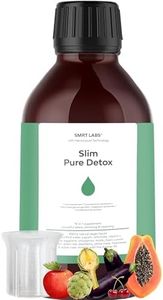 Slim Pure Detox Adelgazante y Potente (45 dias) - Quemagrasas para Adelgazar - Drenante, Diuretico & Depura Colon, Hígado e Intestinos, Elimina Toxinas & Liquidos, Sin edulcorantes