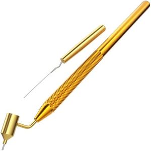 Fine Line Fluid Writer Paint Applicator Pen | Precision Touch Up Paint | Perfect For Rock Chips and Scratch Repair | .5mm Tip Brass Construction