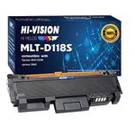 hi-Vision Compatible Black Toner Cartridge Replacement for Samsung mlt-d118s [1,200 Page Yield] Works with Xpress m0365fw, m3015dw (1-Pack)