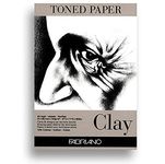 Fabriano Toned Paper Pad Clay, Size - A4, 120 GSM (Contains- 50 Sheets)