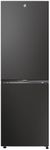 Hoover HONCQ2T618EBK 60cm Wide Freestanding Fridge Freezer, Black, E Rated