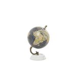 94446 Classy Wood Metal Marble Globe