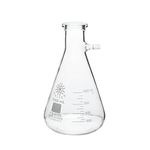 United Scientific™ FG5340-1000 Borosilicate Glass Heavy Wall Filtering Flask, Bolt Neck with Tubulation, 1000ml (1 Liter) Capacity