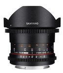 Samyang 8 mm T3.8 VDSLR II Manual Focus Video Lens for Canon DSLR Camera