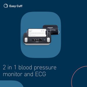 OMRON Upper Arm Blood Pressure Monitor with ECG Function