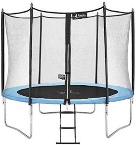 Kangui - Trampoline de Jardin 305 cm + Filet de sécurité + échelle | Normes EU | Montage Facile