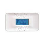 First Alert CO710A 10-Year Carbon Monoxide Alarm with Temperature & Digital Display