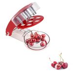 Cherry Pitter, 6-in-1 Multi Cherry Pitter Stoner Seed and Olive Tool Remover