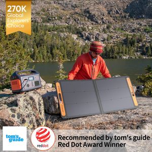 Jackery Solar Generator 500 – 518Wh Power Station with 100W Solar Panel for Camping, RV, Emergency