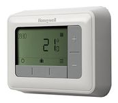 Honeywell T4H110A1021 T4 7 Day Programmable Thermostat, 230 V, White