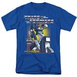 A&E Designs Transformers T-Shirt Soundwave Royal Tee, Large