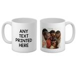 Shopagift Personalised Mug Any Photo Image Text Logo Design White 11oz Large Coffee Cup for Birthdays Mothers Fathers Day Mum Dad Kitchen Funny Work Gifts