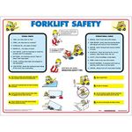 Brady FLSP 18" Height, 24" Width, Forklift Safety Poster