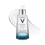 VICHY Mineral 89 Fortifying, Hydrating & Plumping Daily Skin Booster, Face Moisturizer Liquid With Hyaluonic Acid, 1.67 Fl. Oz.