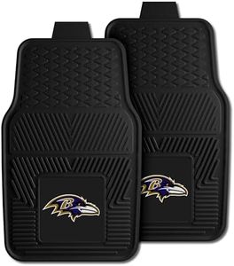FANMAT 8755 Baltimore Ravens Heavy Duty Vinyl Car Mats