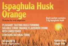 Ispaghula Husk Orange Drink Sachets, Pack of 30