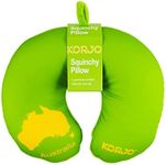 Korjo Squinchy Travel Pillow, Aussie Map