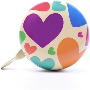 Cute Sweetheart Bicycle Bell with Loud Clear Sound, Bike Bells for Adults & Kids, Durable Bike Bell for Scooters, Toddler Bikes, and Cycling Accessories by Cute Things Seattle