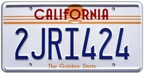 The Fast and The Furious | 2JRI424 | Stamped License Plate