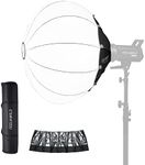 FEELWORLD FSL65 Portable Lantern Softbox, 65cm 25.6 Inch for FEELWORLD FL125D FL125B FL225D FL225B and Other Bowens Mount Video Studio Light, for Live Streaming, Videography, Photography