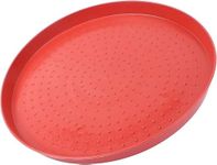 (Pack of 1) Chicken Appetizer Plate Chicken Feeder Plate Chick Feed Freeze Proof Chicken Waterer Goose Waterer Fodder Plate Fodder Trays Poultry Quail|Pigeon Feeder Plate.Colors May Vary