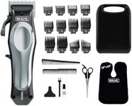 Wahl Elite Pro Cordless Lithium-Ion Hair Clipper Kit – 40% Faster Cutting, Adjustable Taper Lever, Quick-Charge 15 min for 5 min Use – Professional Home Haircutting for Men & Family (Model 3311)