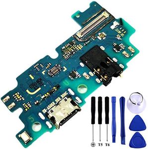 Bestdealing Galaxy A50 USB Charging Port Flex Cable Replacement SM-A505U Type C Charger Dock Board Connector Repair Part with Tools Only for USA