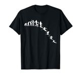 Evolution of Skiing - Evolving Man as a Skier, Ski Lover T-Shirt