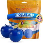 Bluapple 2 Pack Reusable Produce Saver Freshness Balls, Extends Life of Fruits and Vegetables Keeping Produce Fresh Longer