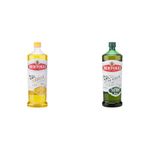 Bertolli Classico Olive Oil- Pure Olive Oil- 1L Bottle & Bertolli Extra Virgin Olive Oil- 1L