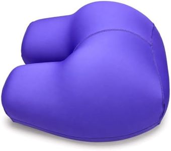The Buttress Pillow – Butt-Shaped Body Pillow for Sleep & Stress Relief | Premium All-Natural Latex, Ergonomic Neck Support for Side/Back/Stomach Sleepers | Washable Yoga-Pant Cover