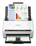 Epson DS-575W II Wireless Colour Duplex Document Scanner for PC and Mac with 50-Page Auto Document Feeder (ADF), Twain and ISIS Drivers, Epson Smart Panel Mobile App