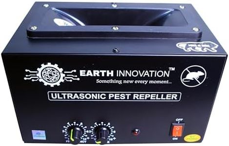 STRONG WAVE Ultrasound Rat Repellent® Ultrasonic Rat and Rodent Repeller System, Frequancy Range 65 kHz, High Sonic Sound Pest Repeller Device, 1 Year Warrenty, Made in India.