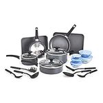 BELLA Nonstick Cookware Set with Gl