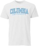 Ivysport Columbia University Lions Short-Sleeve T-Shirt, Classic, White, Small