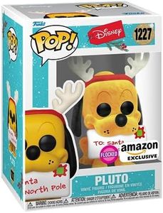 Disney - Pluto Holiday US Exclusive Flocked Pop! Vinyl